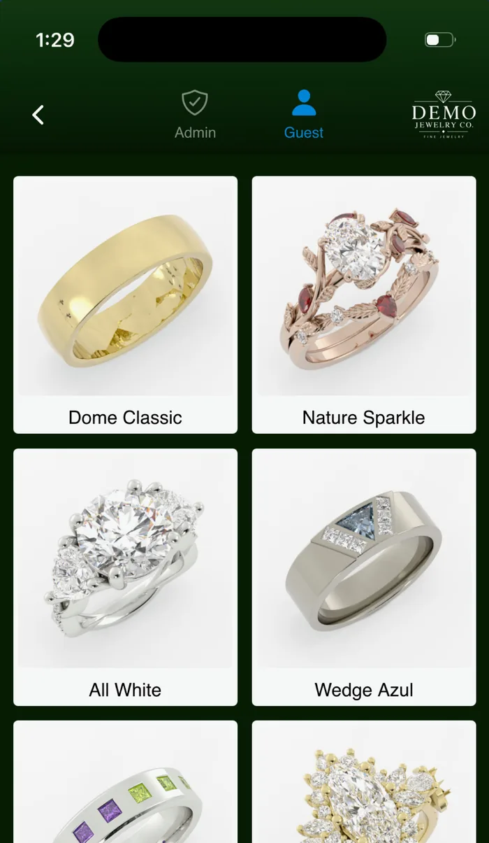 Guest gallery of past custom rings