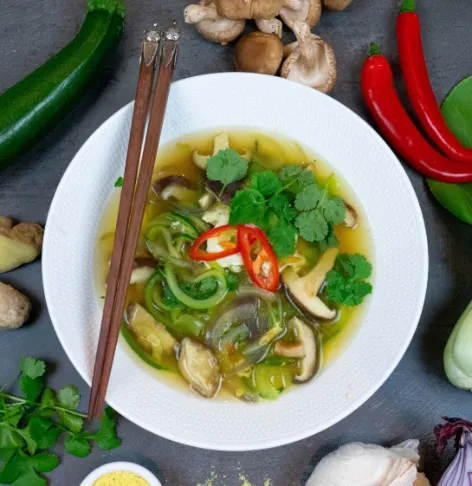 Vegan Ramen With Flax Egg Recipe by Veggie Vision | Veggie Vision