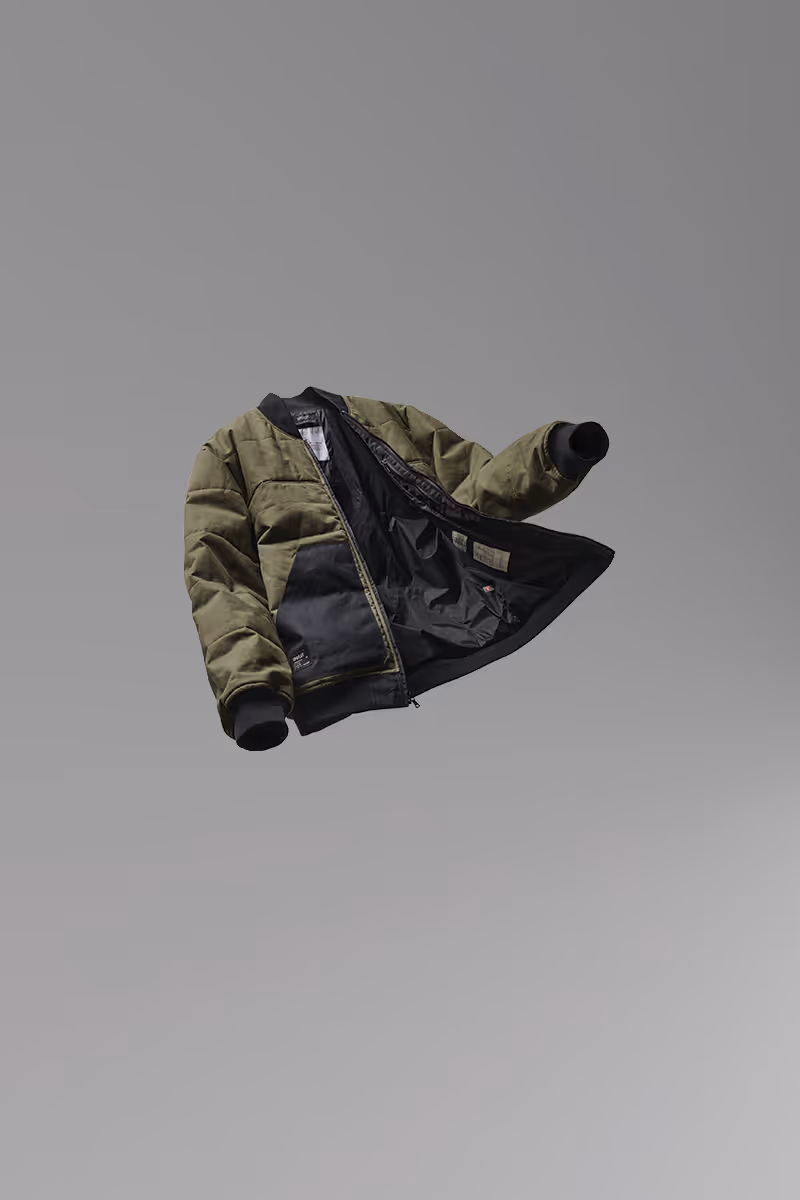 Primaloft insulated jacket outerwear.