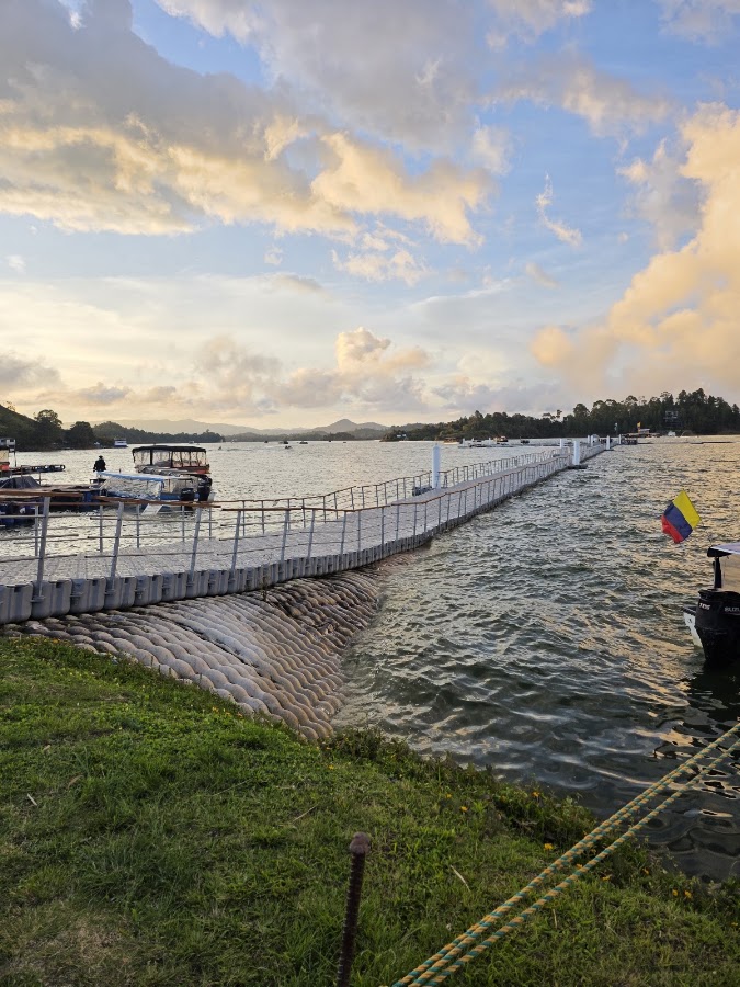 Malecón de Guatapé, lakeside promenade in Guatapé