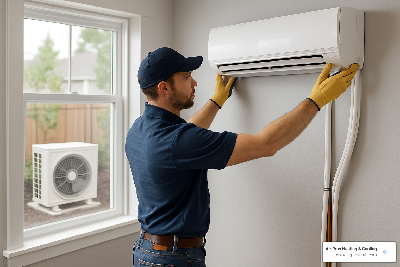 ductless mini split system installation - year round comfort solutions