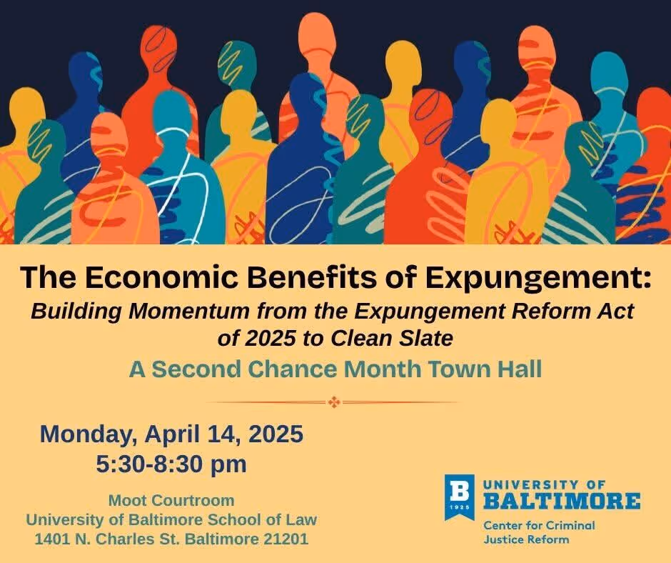 A flyer for a lecture on the economic benefits of bankruptcy.