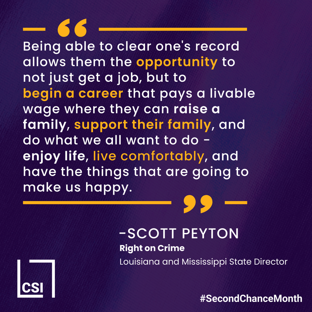A purple background with a quote from Scott Peyton.