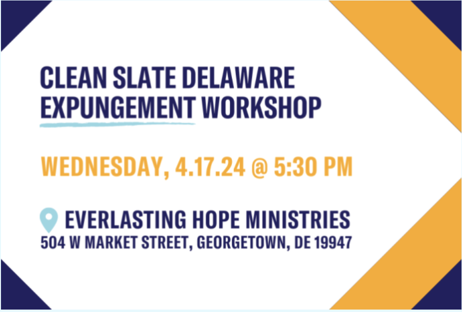 A flyer for a pungement workshop in Delaware.