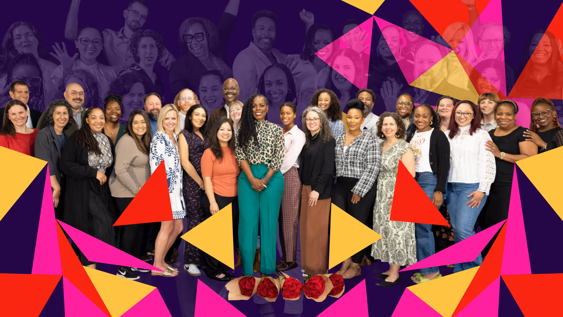 The Clean Slate Initiative staff poses for a photo