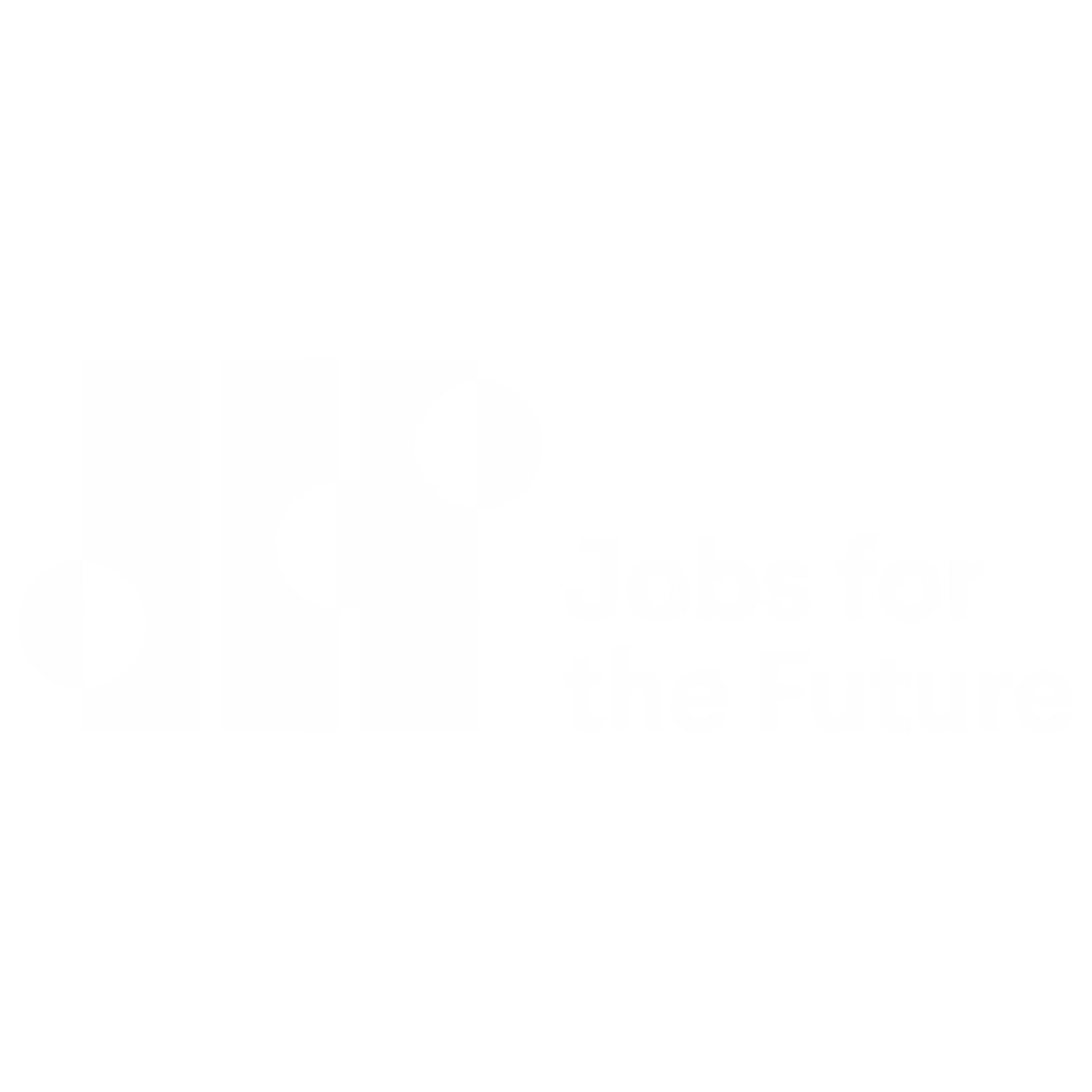 Jobs For the Future logo in white
