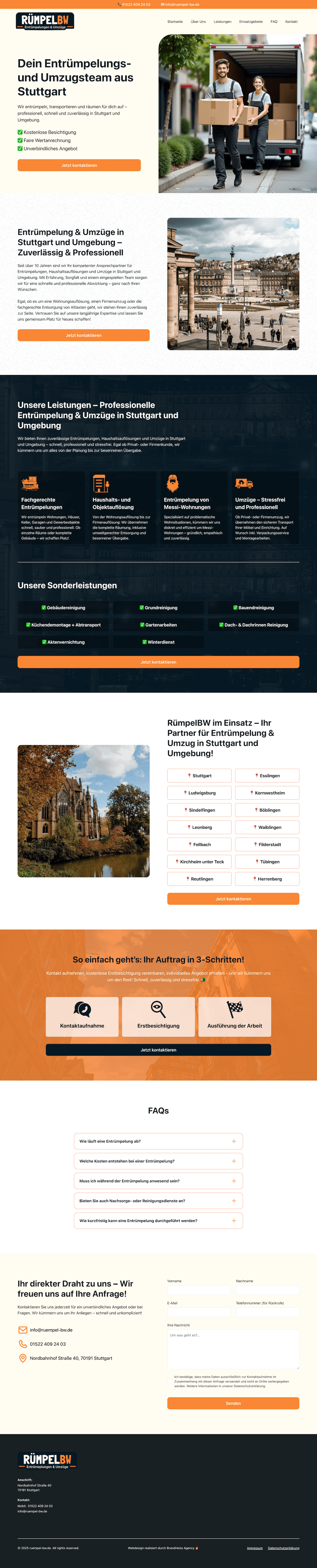 Webdesign für Handwerker — Rümepl BW