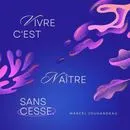 Modèle Canva gratuit pour citation inspirante, style artistique et abstrait avec texte