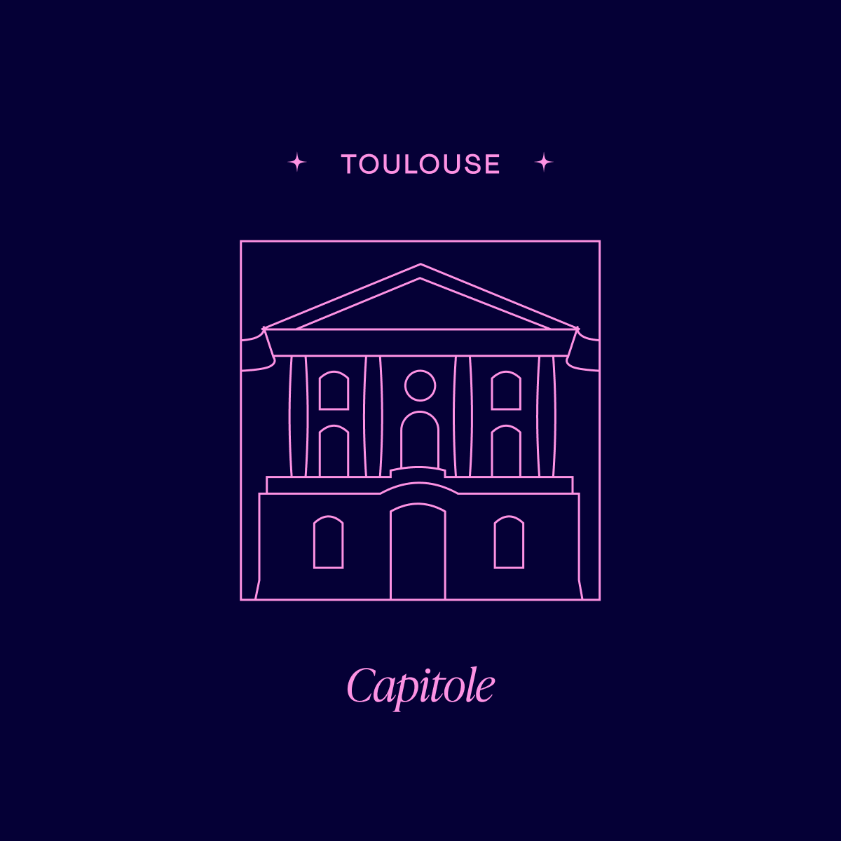 Deuxième visuel de sous-bock Tail 31 pour présenter un univers de marque.