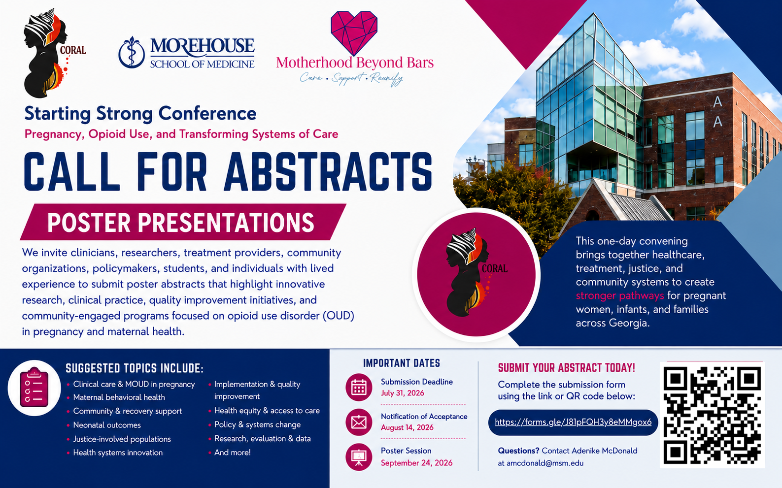 Starting Strong Conference Poster Presentation Abstract Call
