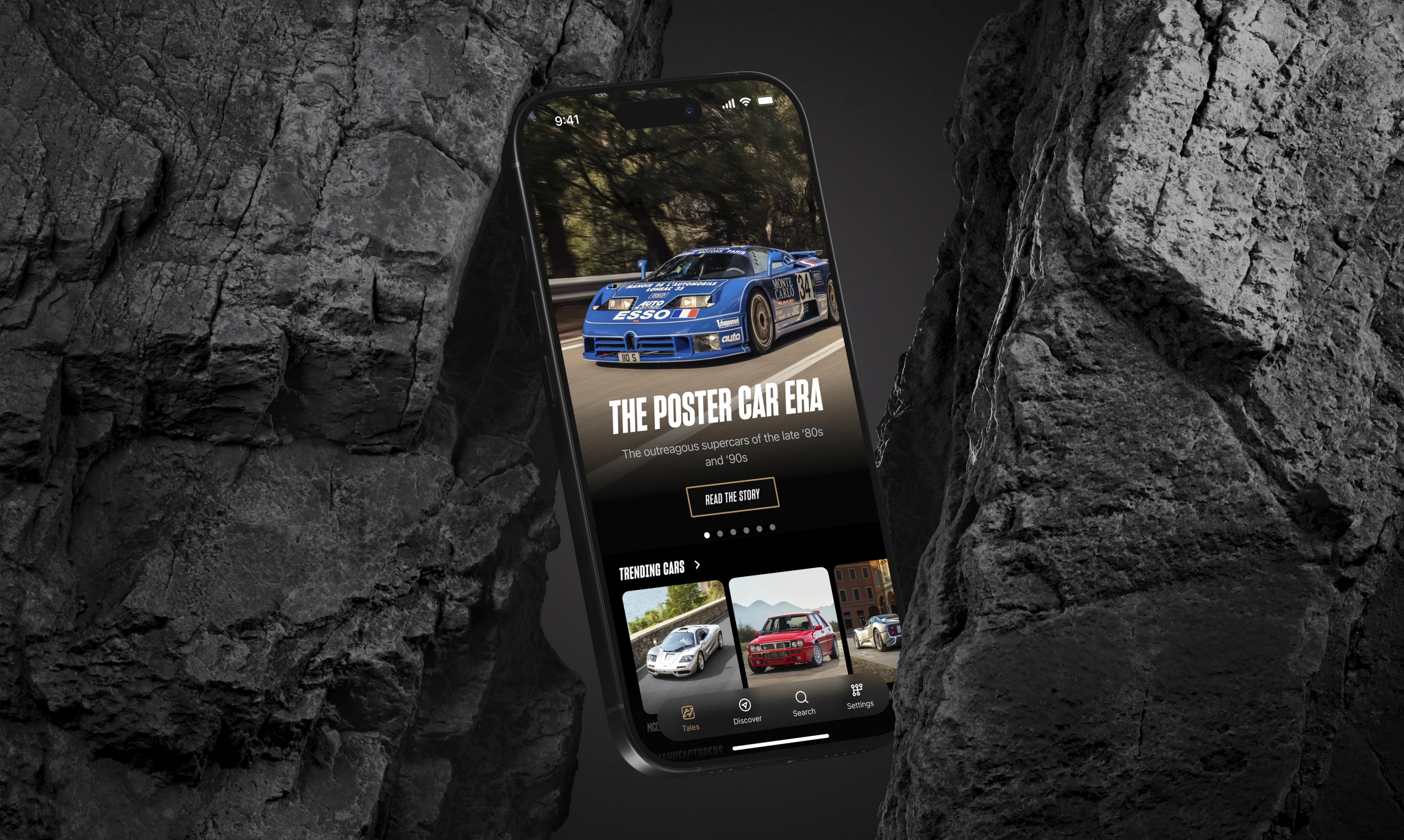TurboTales is a native iOS app that delivers one expertly crafted car tale every day. Premium reading clean design and a lovable experience for automotive fans.