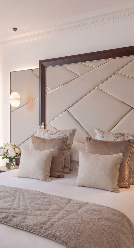 Suite spacieuse et élégante, alliant confort moderne et décoration raffinée pour un séjour d’exception à Paris.