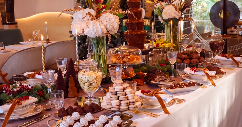Chaque dimanche pendant les fêtes, l’Hôtel du Collectionneur imagine ses Brunchs Chocolat avec des animations pour les enfants.