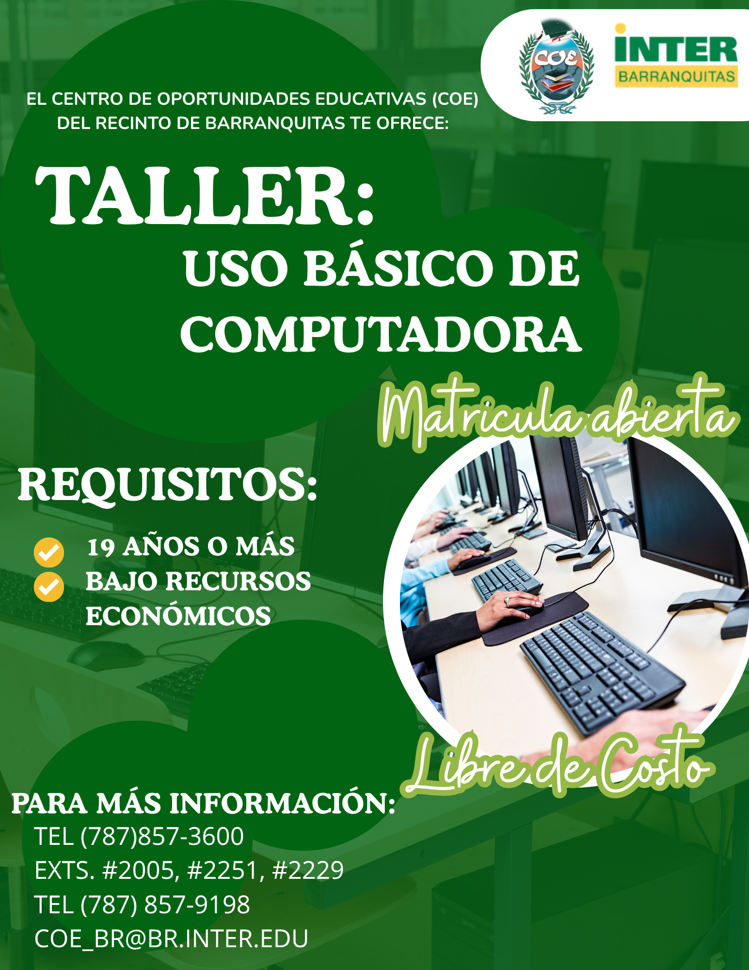 Taller: Uso Básico de Computadora