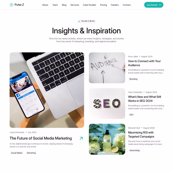 Blog Page