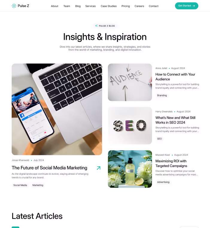Blog Page