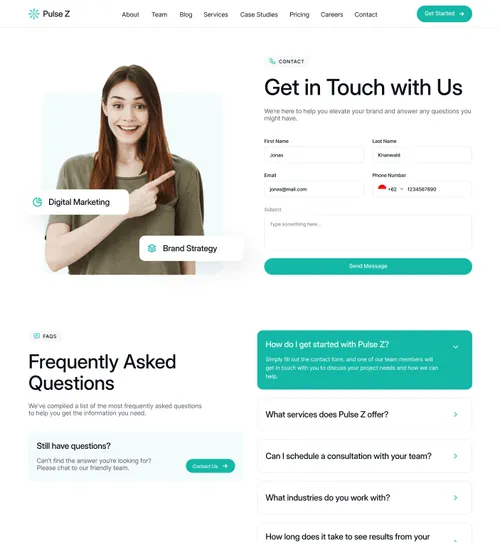 Contact Page V2