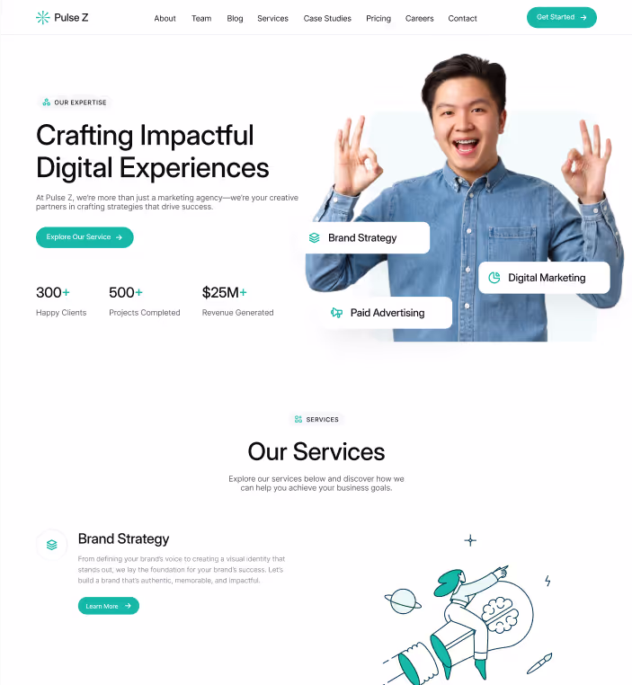 Services Page