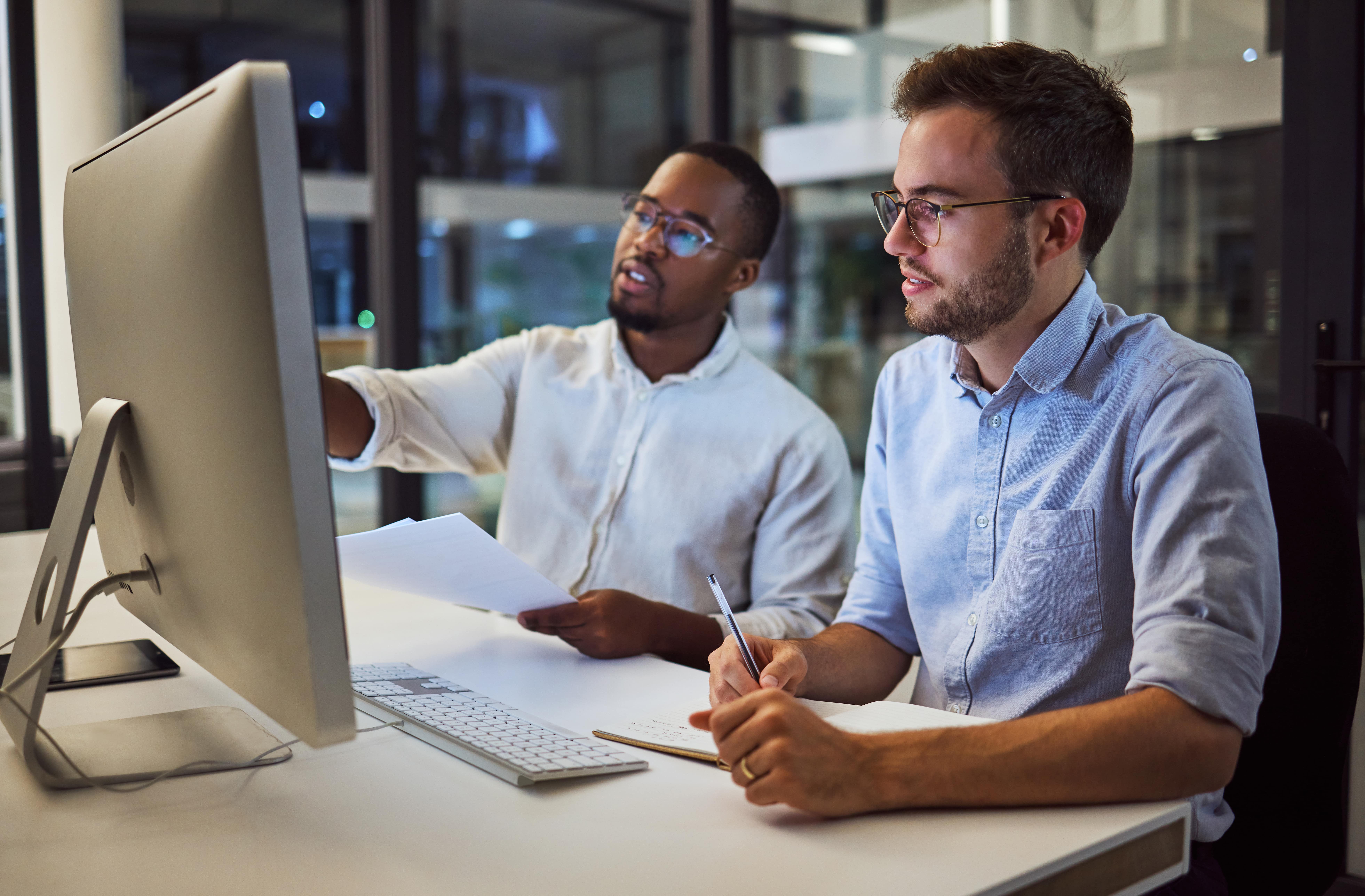 A programmatic ad agency leverages a team of programmatic traders to analyze data and make campaign optimizations to improve advertising performance.