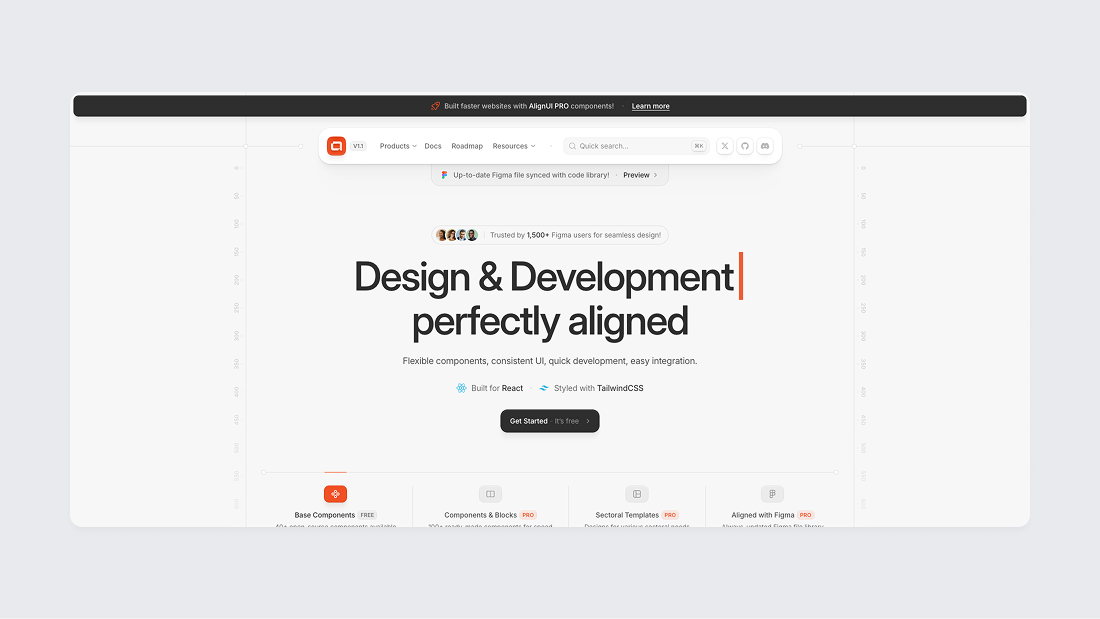Align UI kit for Figma