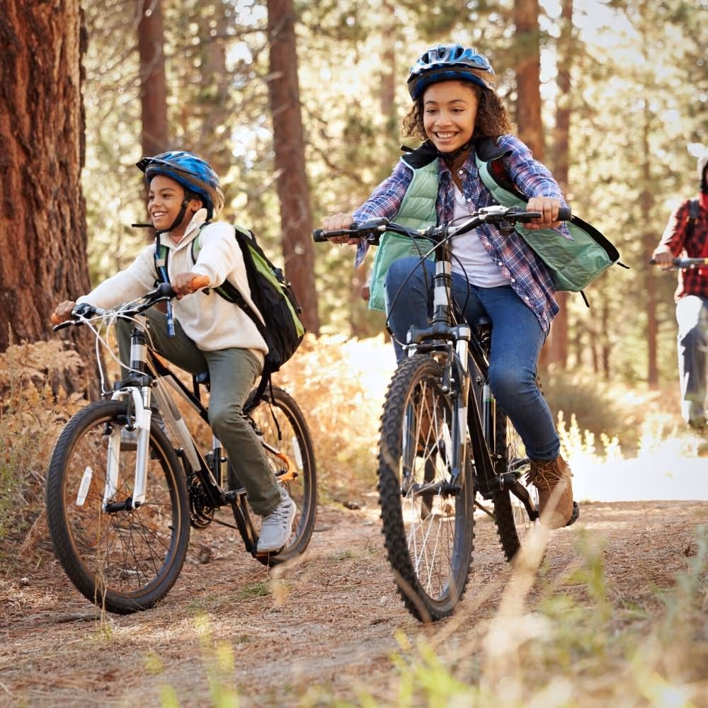 family-biking