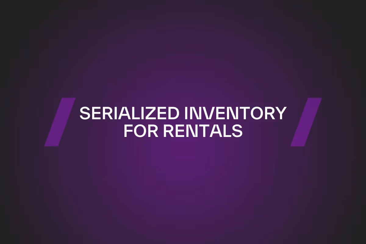 Featured image for Serialized Inventory for Rental Businesses: The Practical Guide blog article.