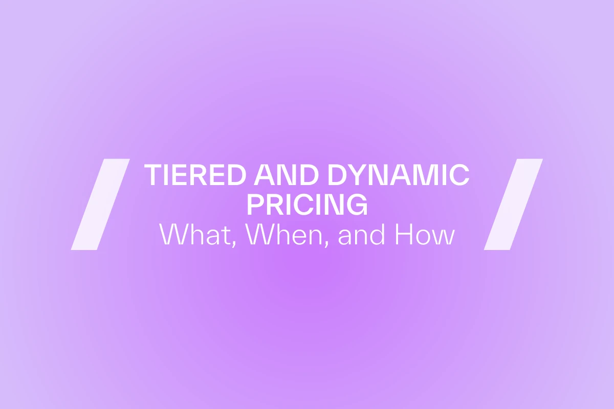 Tiered and dynamic pricing for rentals blog article cover image.