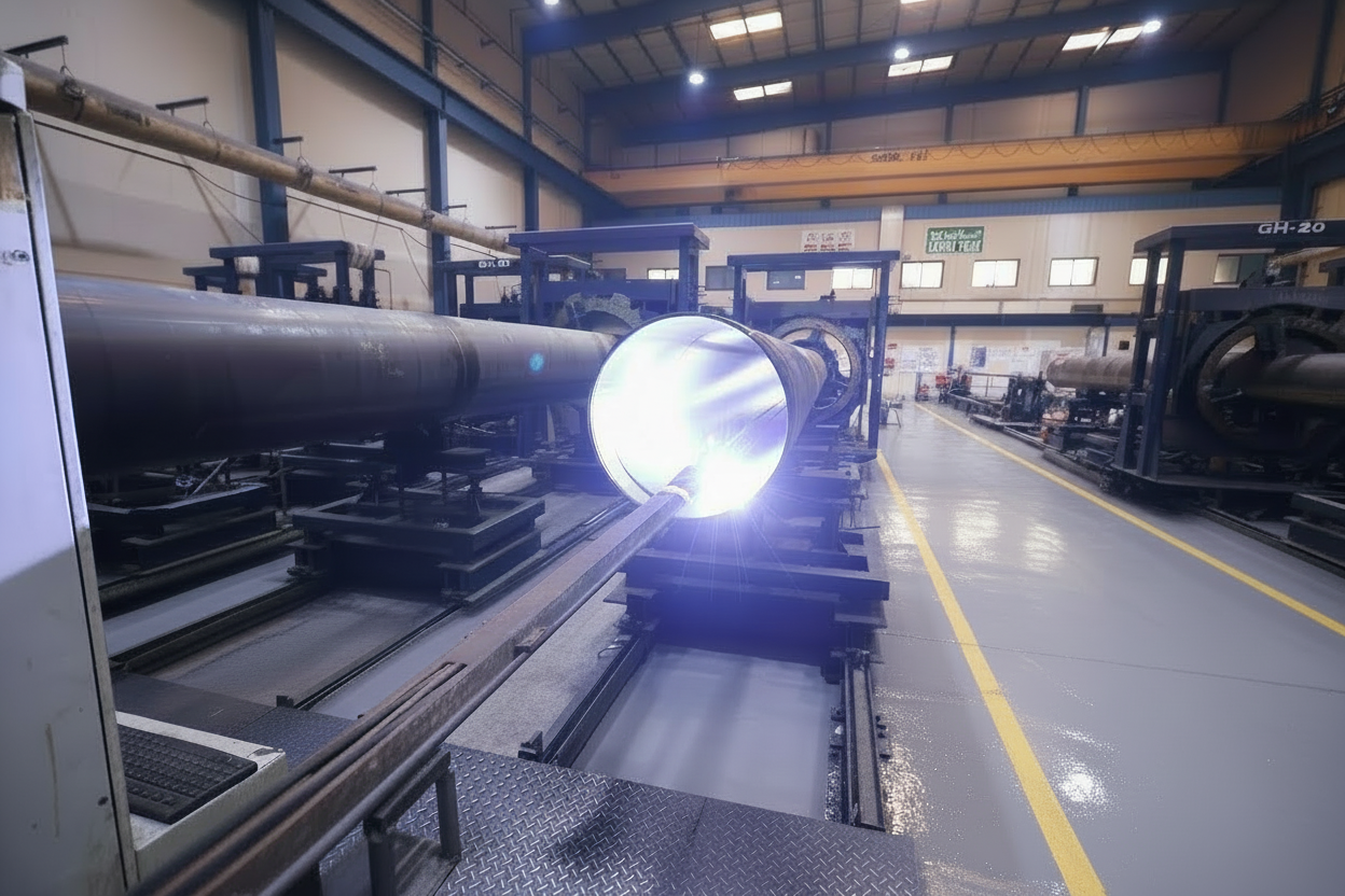 Horizontal Weld Overlay Cladding Rig