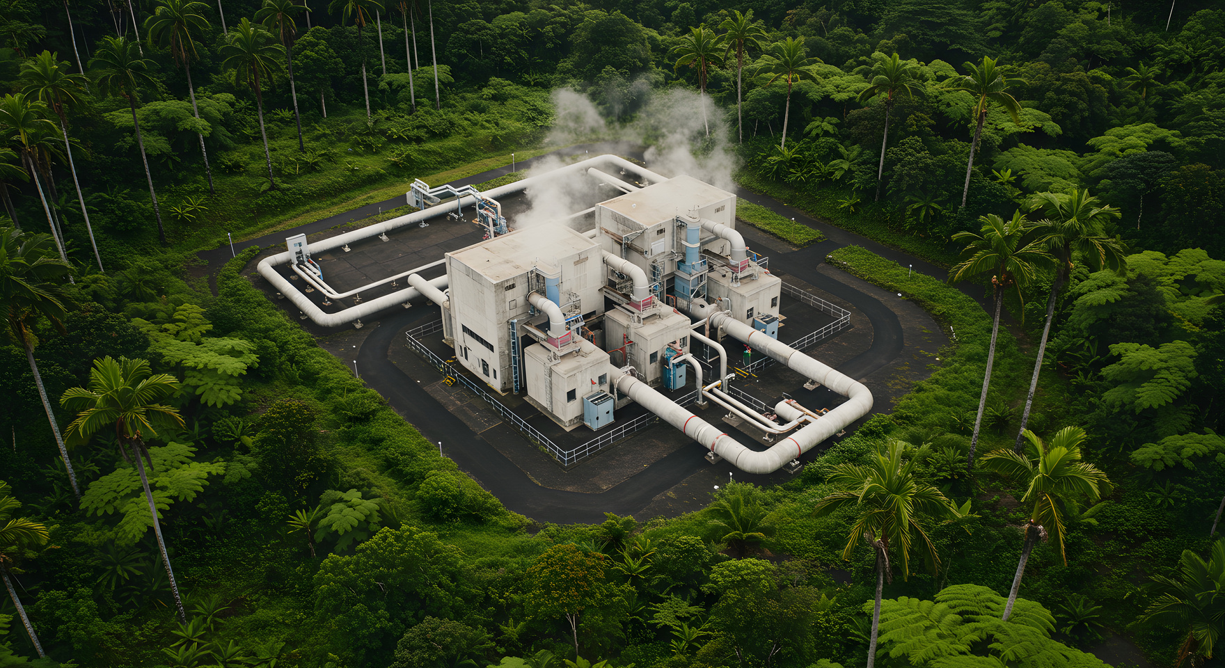 Geothermal Pump Station with MLP Pipe