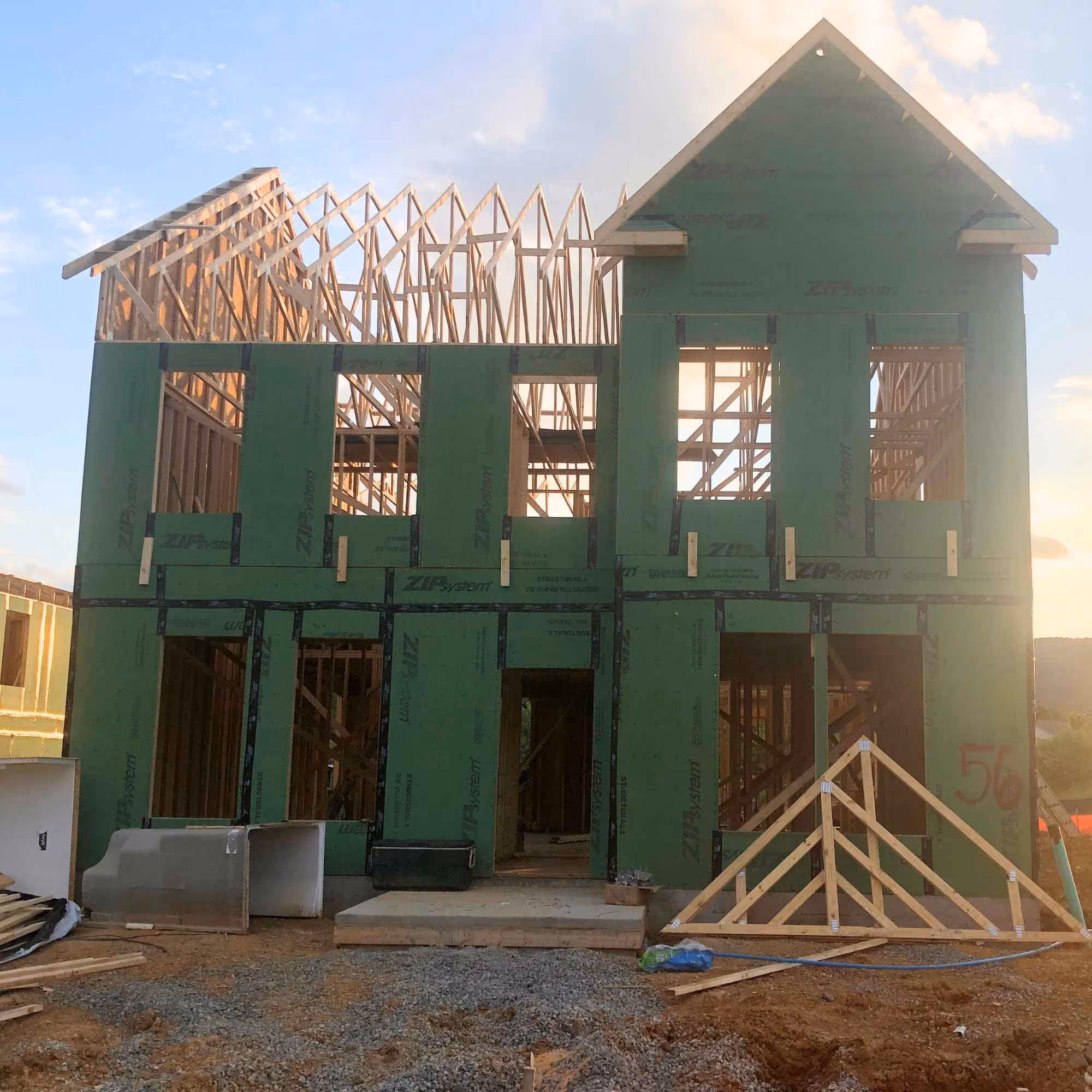 Home under construction