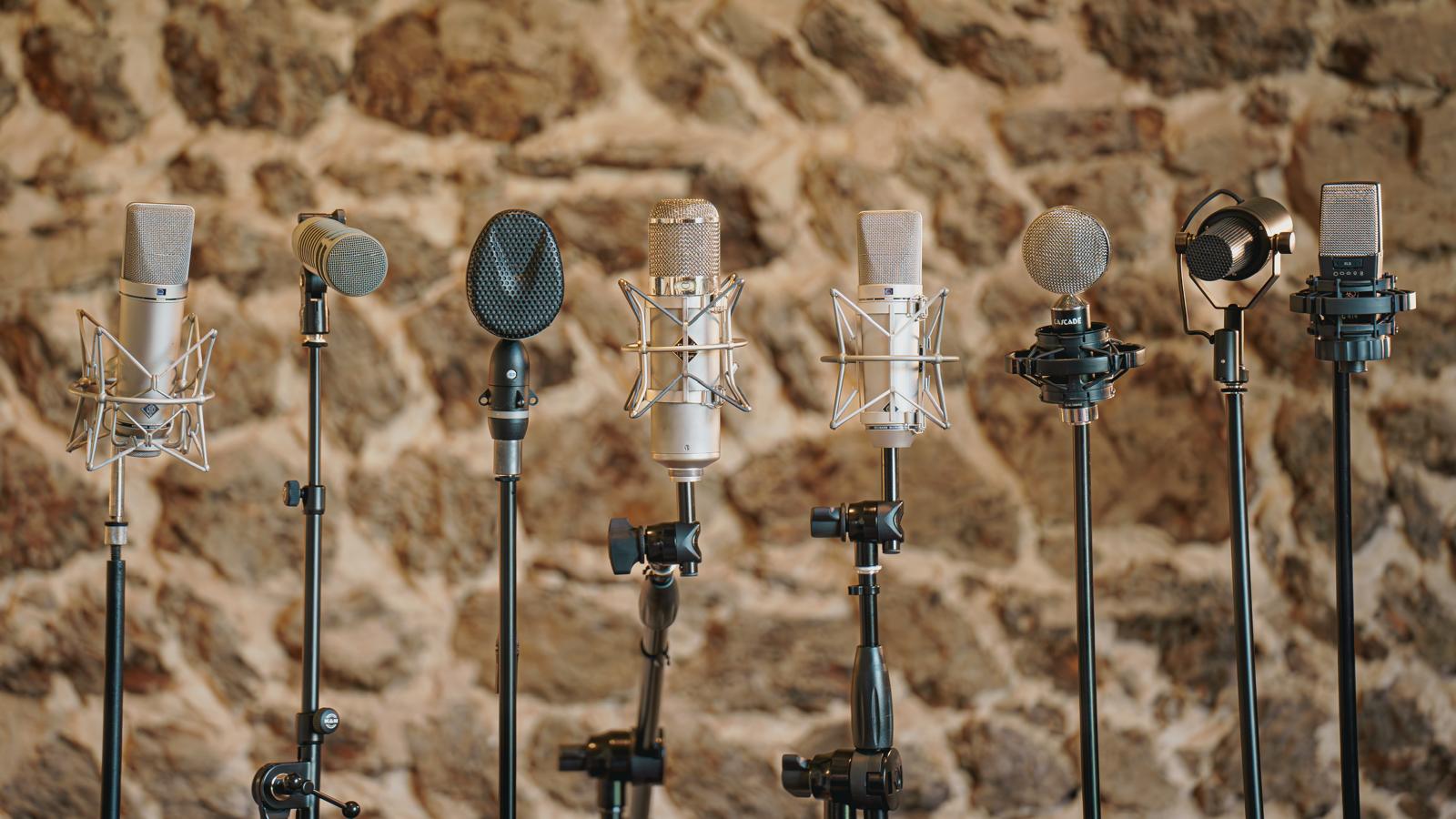 Studio microphone selection