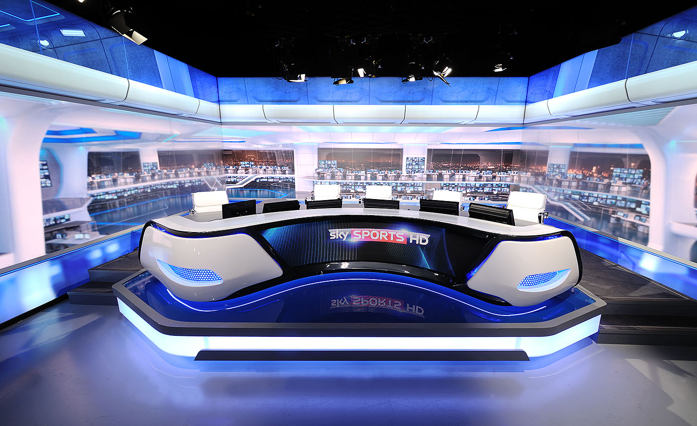 Soccer Saturday digital backdrop designed by Lightwell
