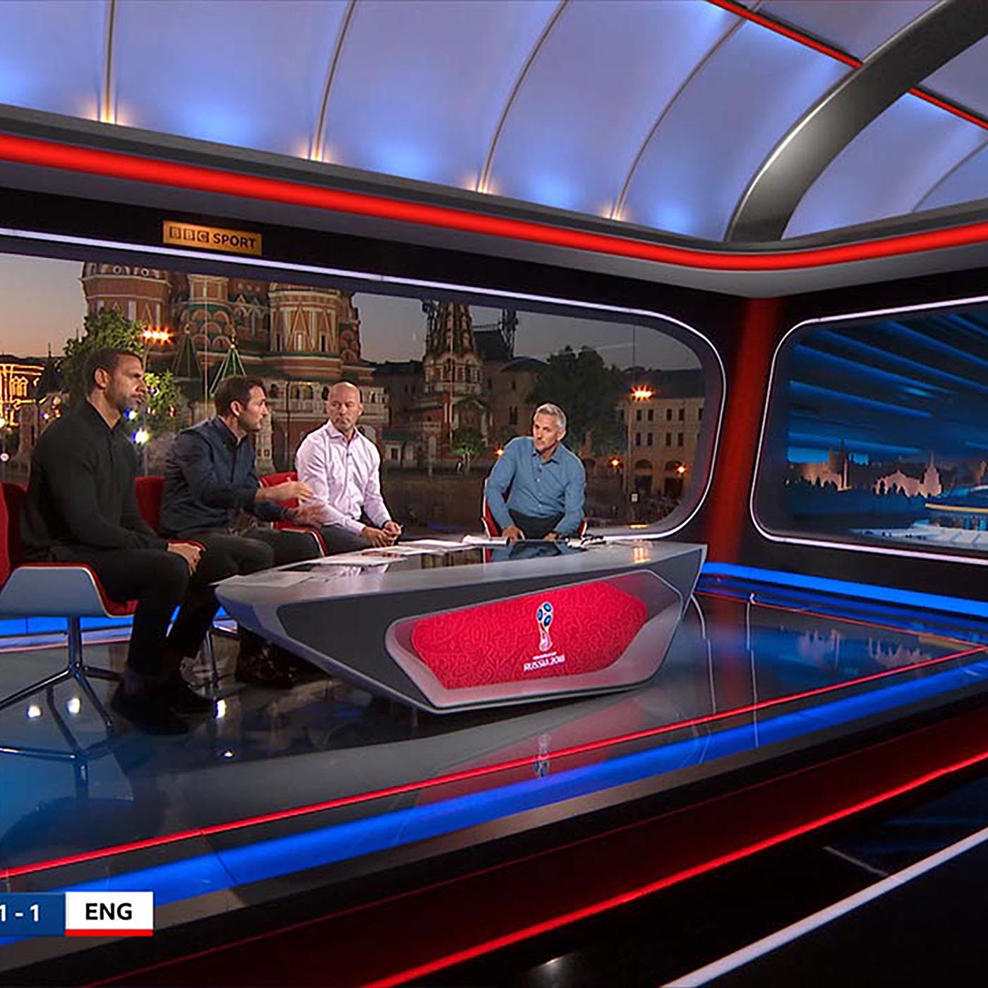 BBC World Cup Virtual Set