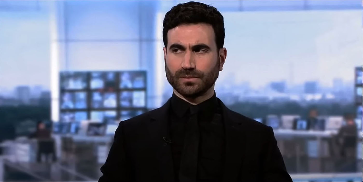 Brett Goldstein appears as Roy Kent on Soccer Saturday in an episode from Ted Lasso