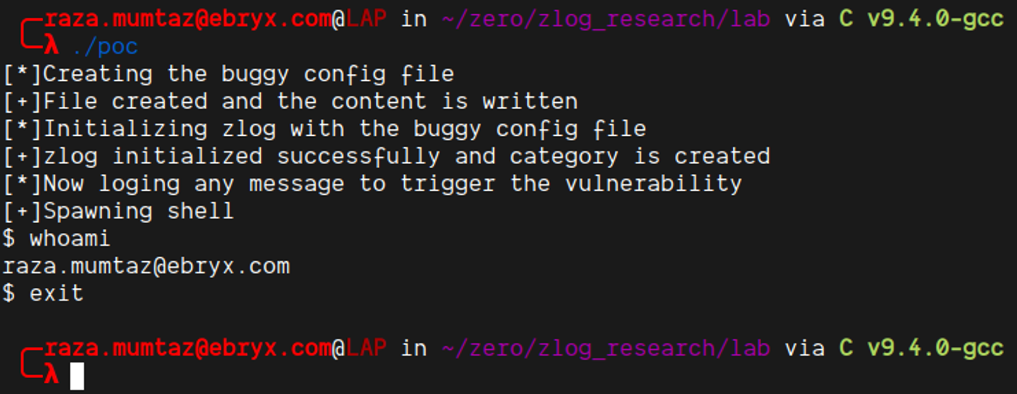 Arbitrary Code Execution in ZLOG (CVE-2024-22857): Unveiling the Vulnerability