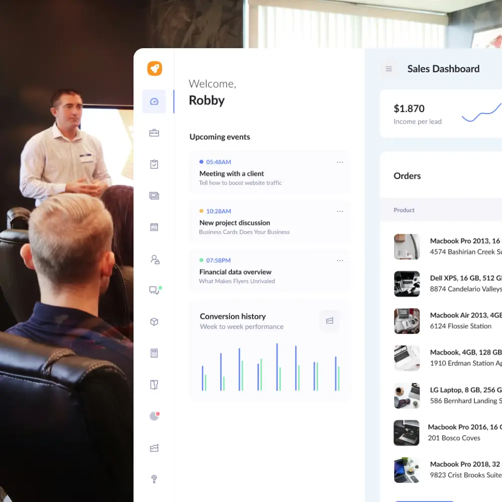High-fidelity product interface design with scalable UX system