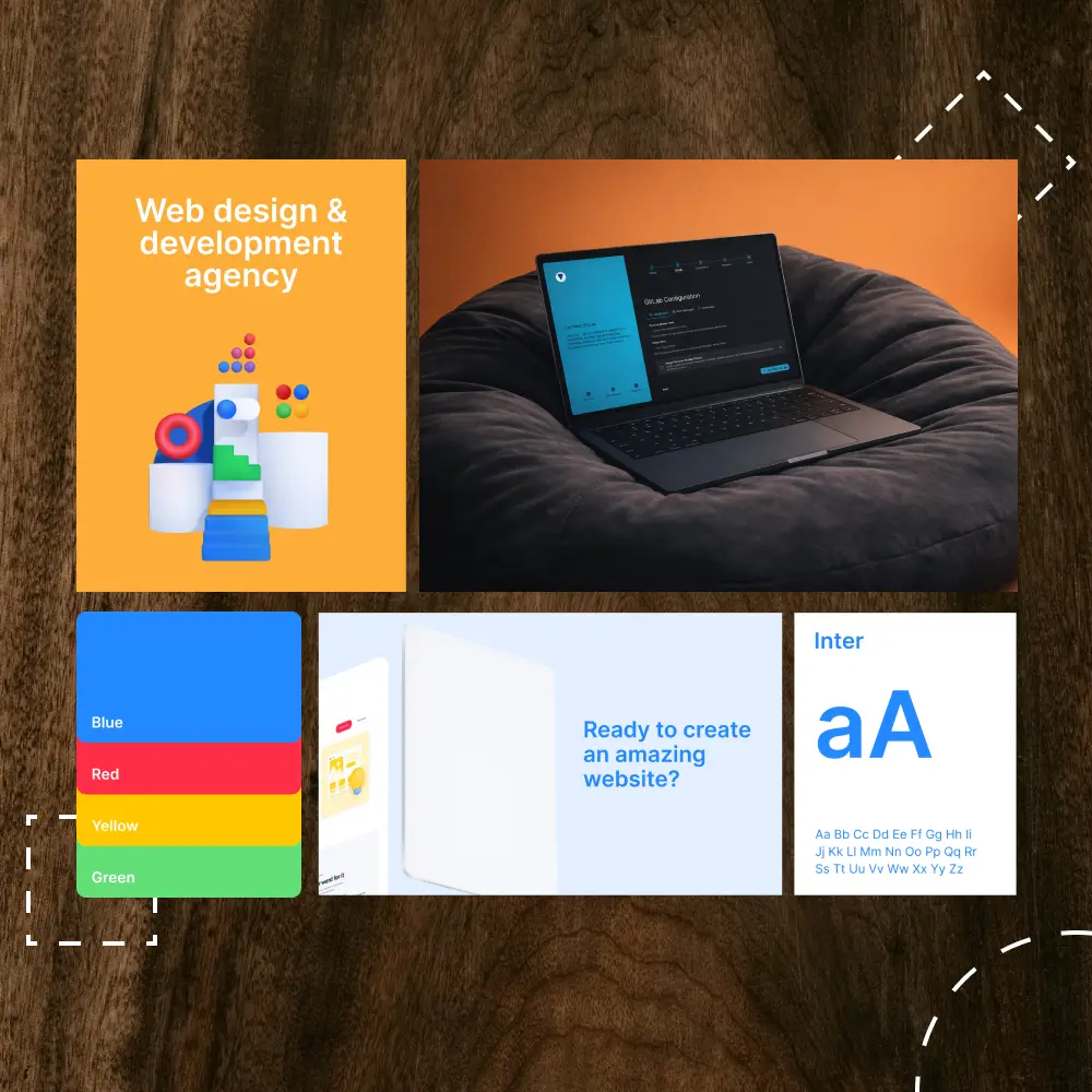 Digital brand experience design system applied across web and SaaS platforms