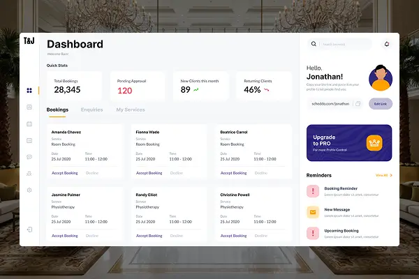 Hotel booking platform redesign improving direct bookings and checkout experience