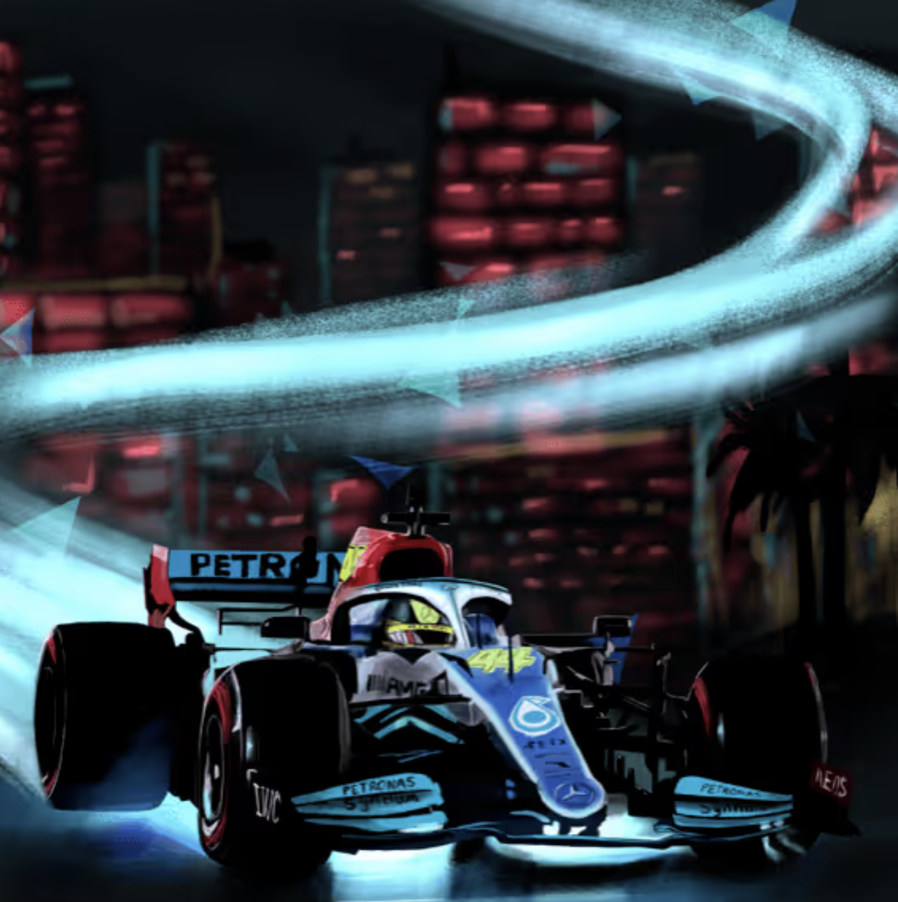 Dit is een max verstappen poster en ik ben er heel trots op