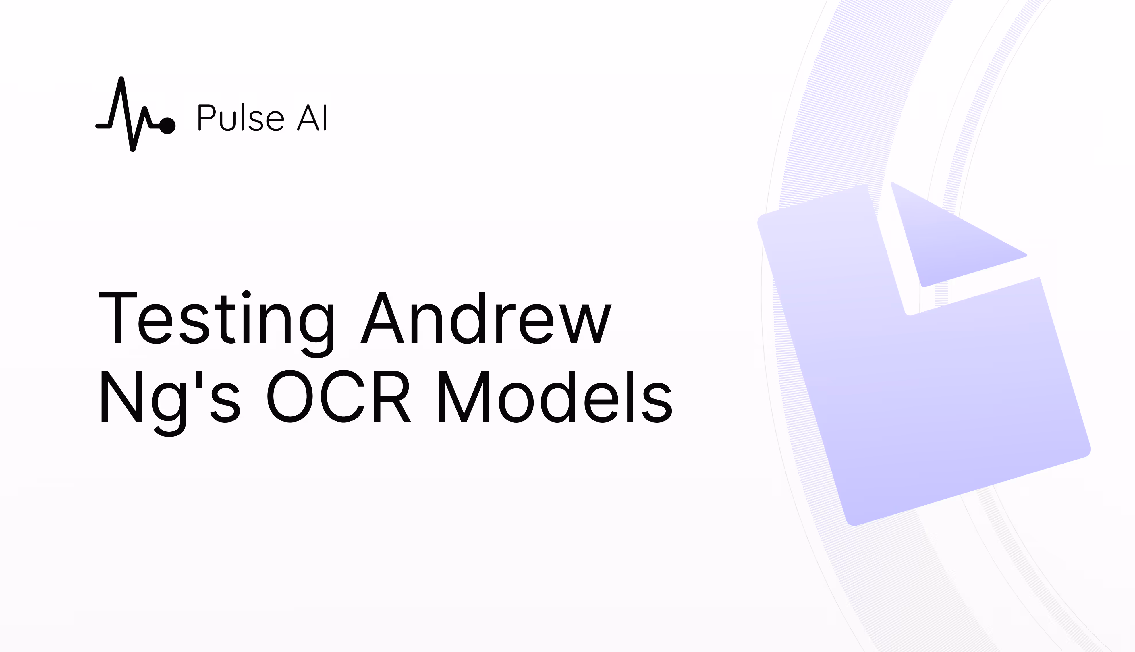 Putting Andrew Ng’s OCR Models to The Test