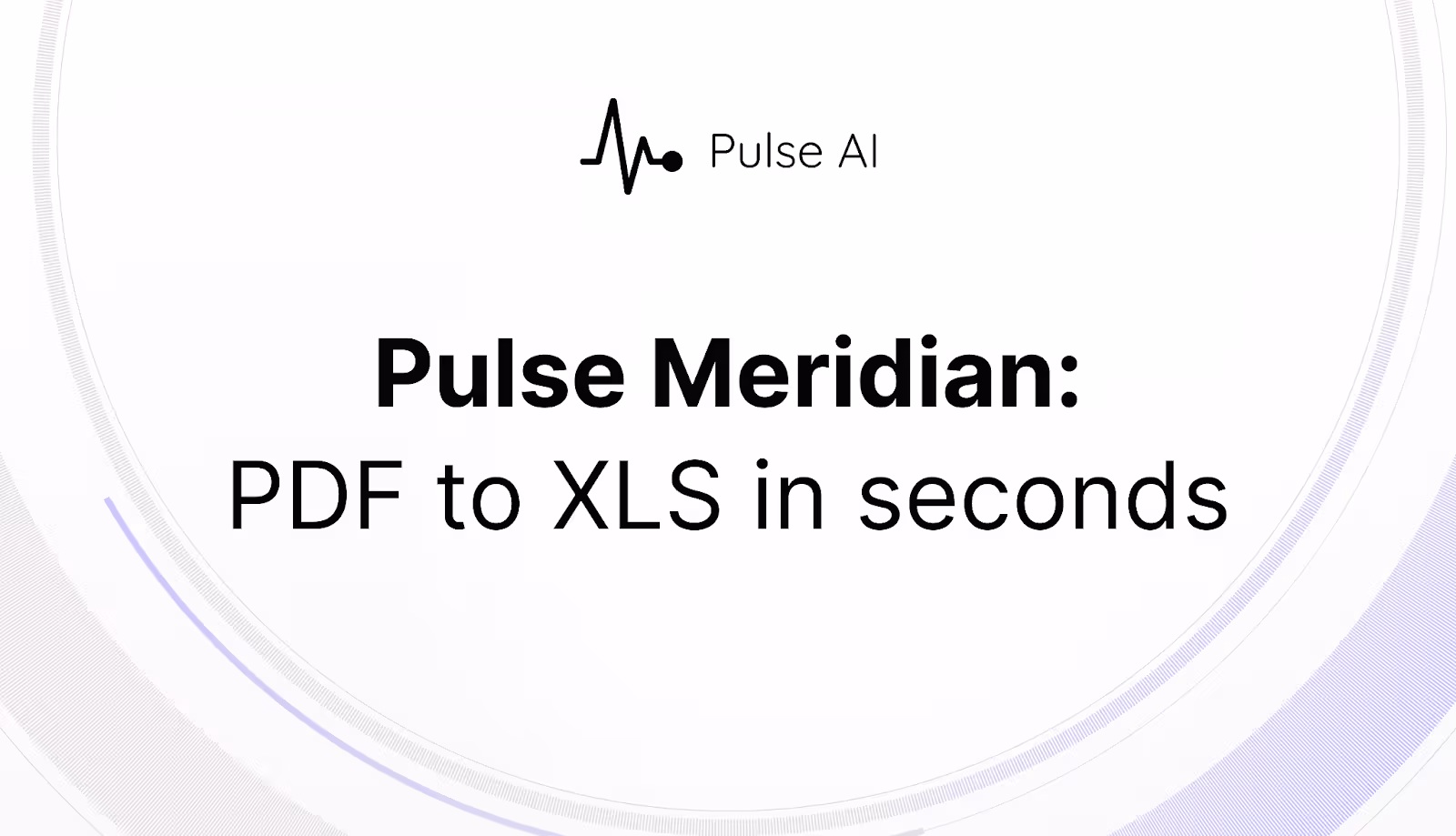 Introducing Pulse Meridian