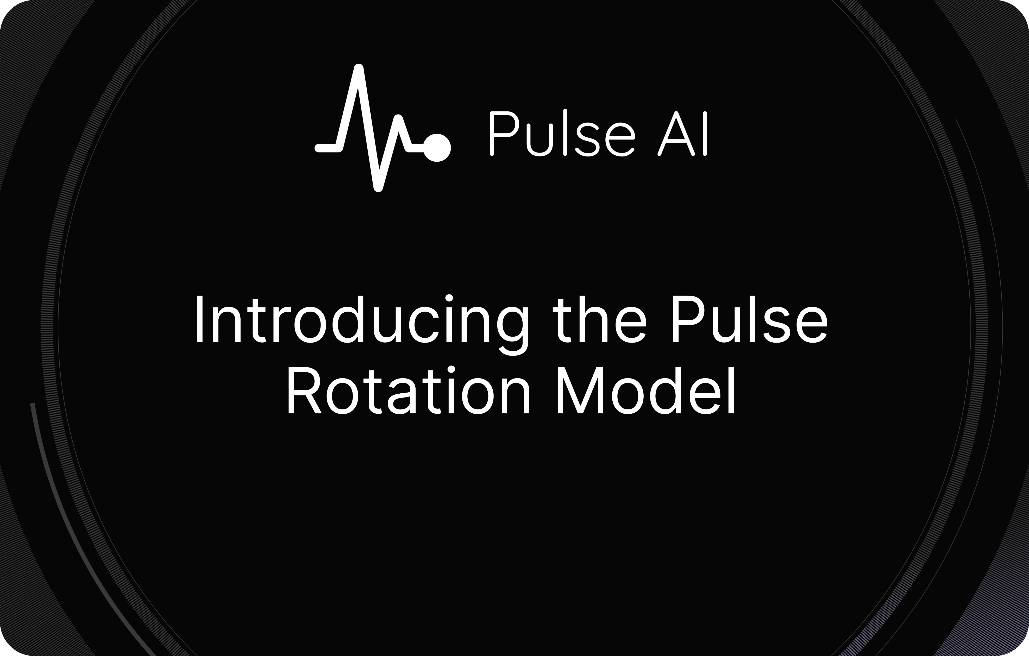 Introducing the Pulse Rotation Model