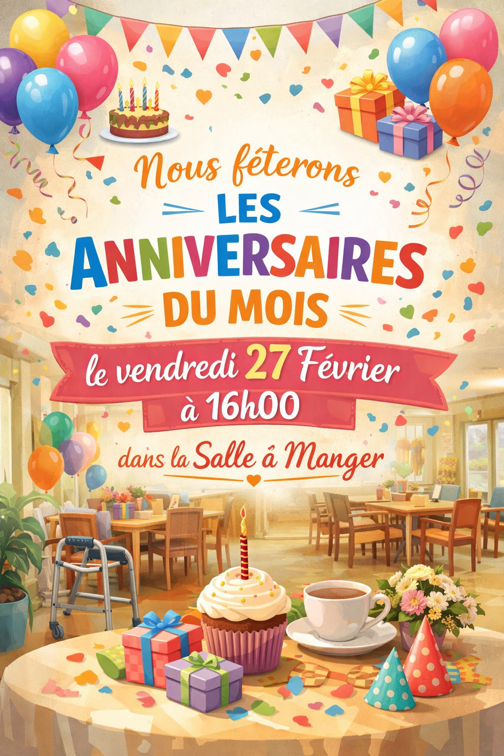 anniversaires mois de février