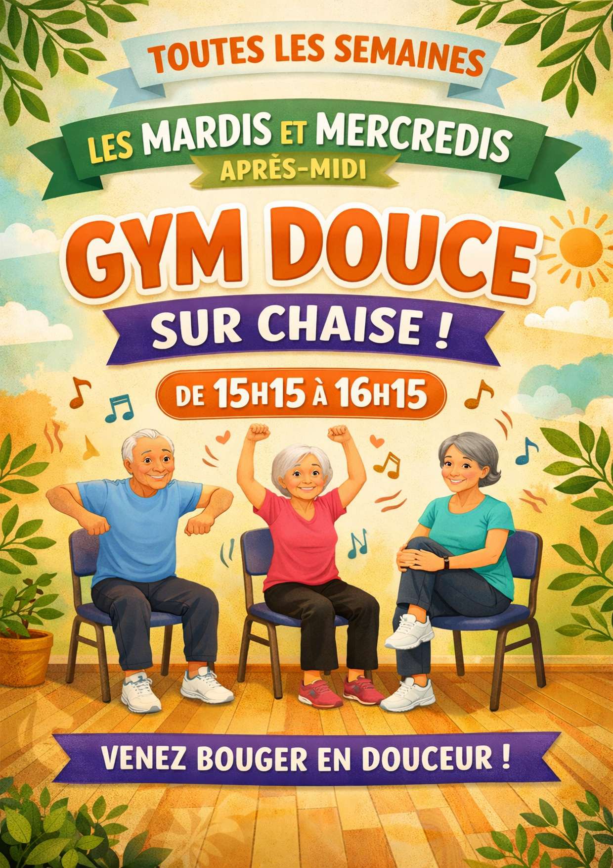 animation de la semaine gym