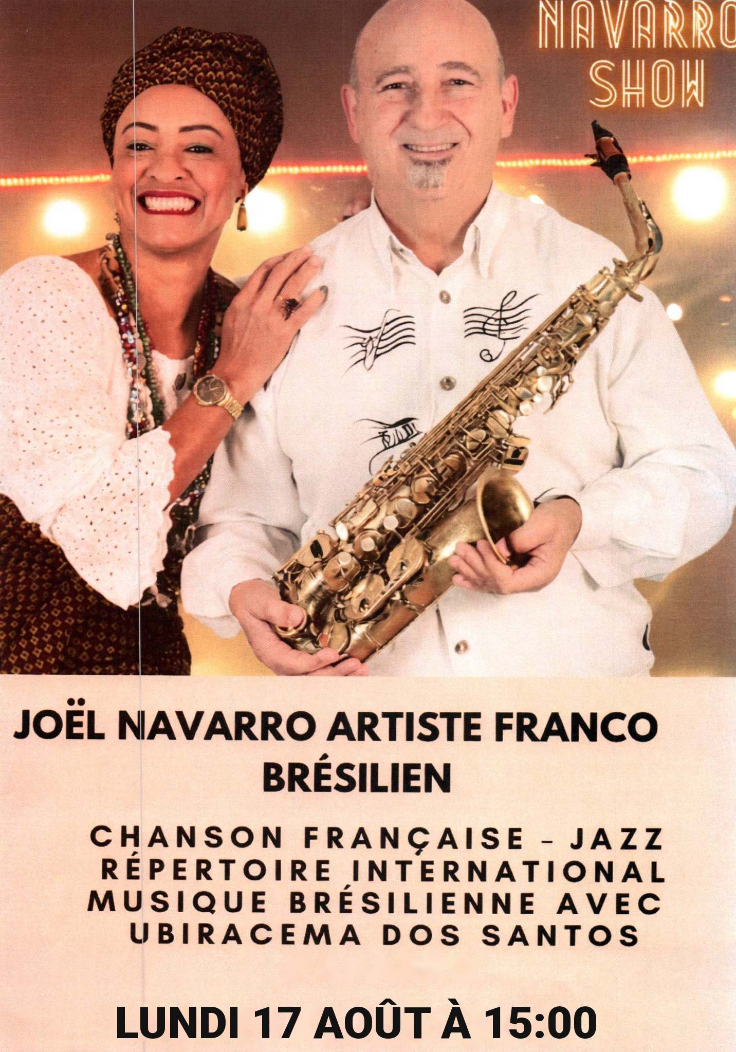 Intervenant musique lundi 17 août