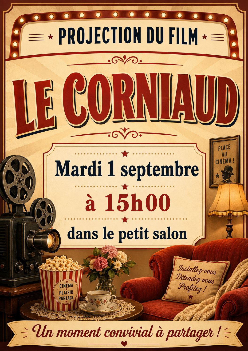 projection film 1 septembre