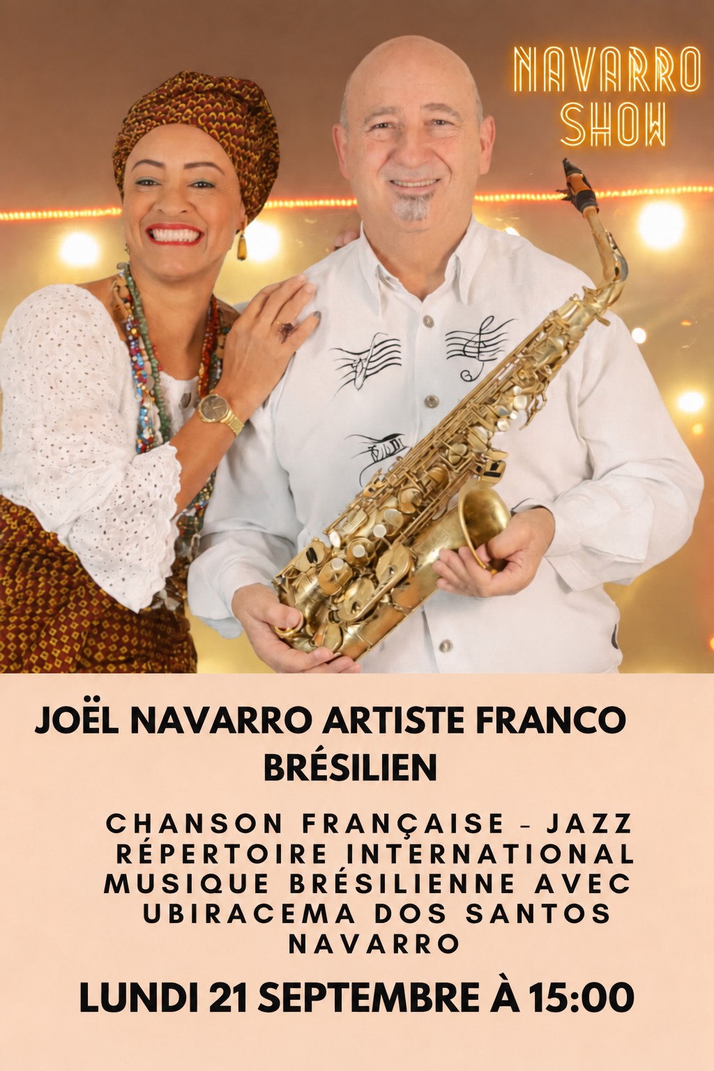Intervenant musique lundi 21 septembre