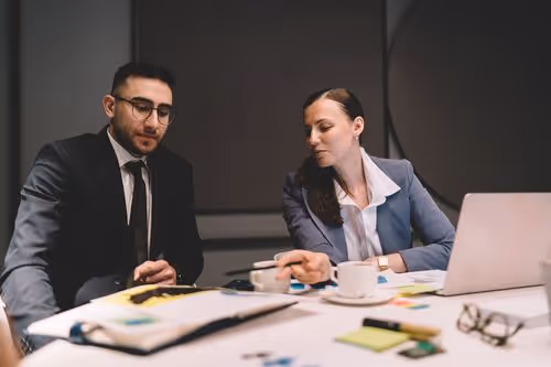 Management Discussing Image