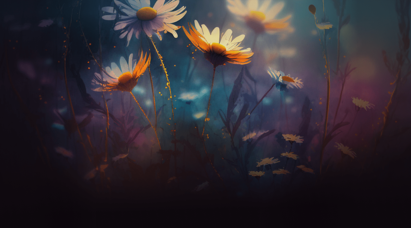 Flowers on background