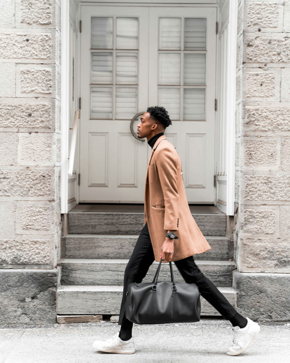 man with bag 